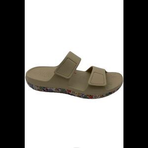 Alegria Printed Slide Sandals Orbyt Miami Beach - Medium